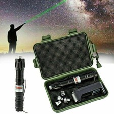 532NM Green Laser Pointer Pen 100Miles USB Rechargable Laser Pen Beam Torche UK.