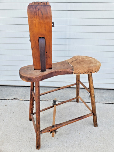 Antique saddle maker stand - maker’s,