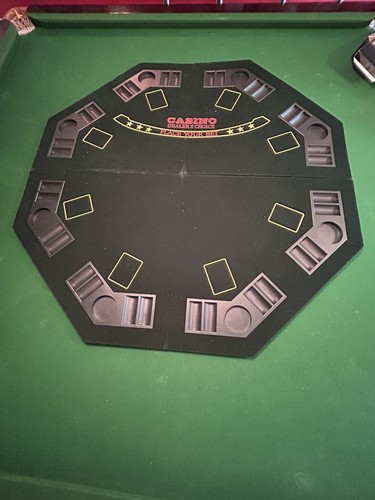 Folding poker table - /,