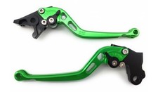 Green Long Brake Clutch levers
