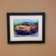 Opel Manta 400, Russel Brookes, framed print