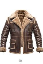 Men’s Brown Shearling