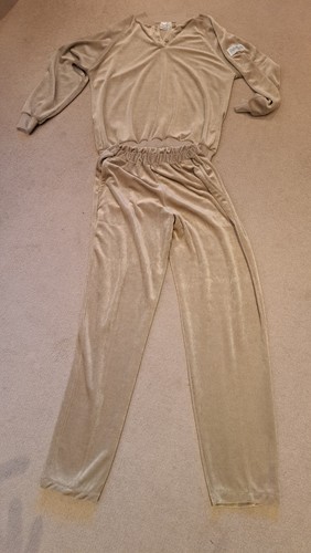 Ladies bnwt beige velour - ladies,
