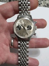 Le Jour Valjoux 7733 Panda Chronograph Watch Vintage Serviced Beautiful 
