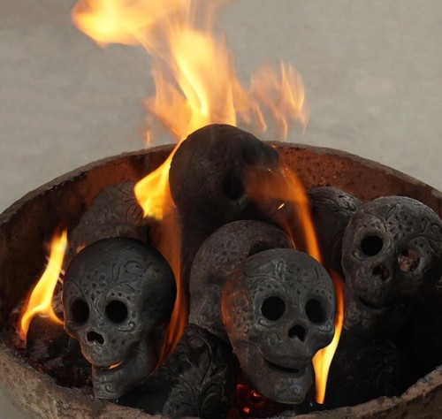 Fire pit skulls - pit, skulls,reusable