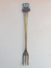 Vintage Brass Pickle Fork
