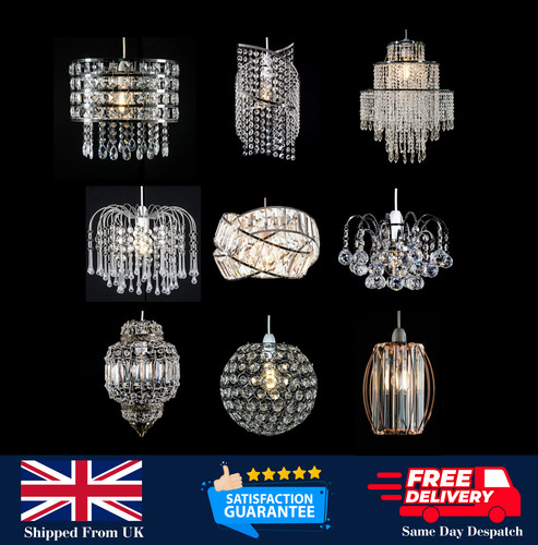 Light shade crystal ceiling - crystal,