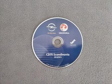 CD navigation Opel CD70 navigation Denmark Sweden Norway Finland 2014/2015