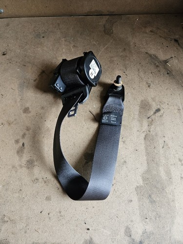 Mgf black seat belt - mgf,
