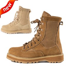 Boot Men Army SWAT Work Boots Combat Shoes Tactical Climbing Military Waterproof