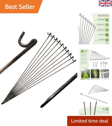 Heavy duty steel - fencing, pins