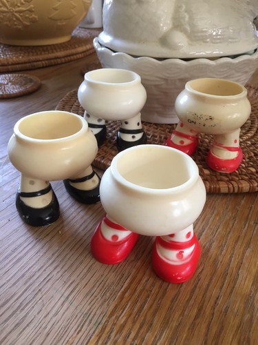 50s vintage happy feet plastic - happy,