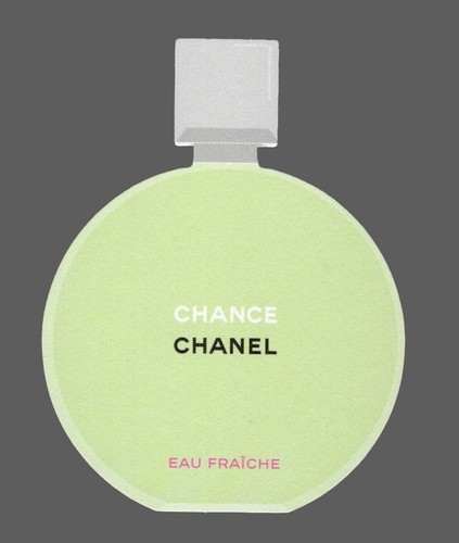 Advertising card chance eau - advertising,