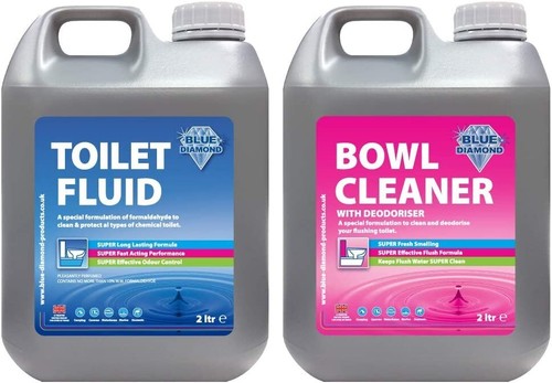 Blue diamond chemical - blue, toilet