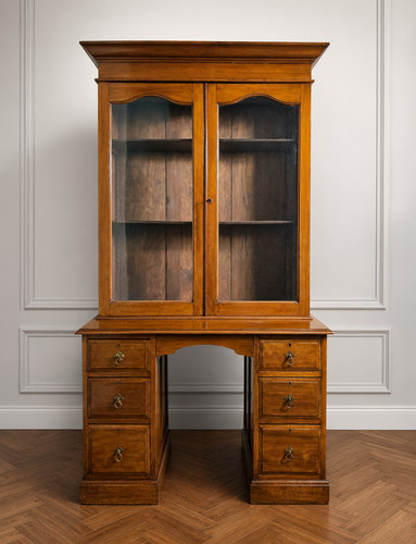 Antique victorian walnut - an,