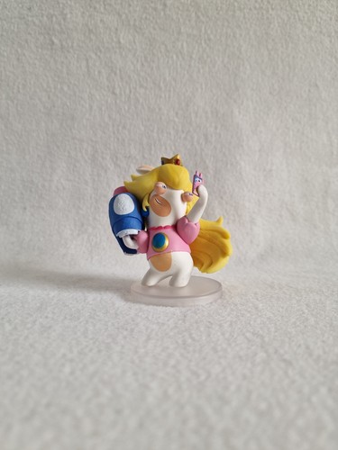 Rabbid peach figure mario - rabbid,
