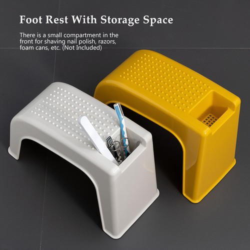 White pedicure stool - white, single