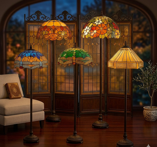 Tiffany style floor lamp - style,