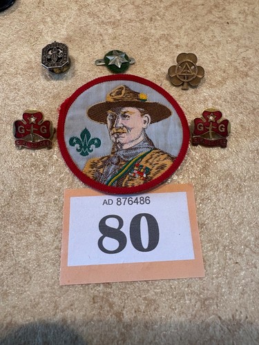 Girl guide boy scouts badges - girl,