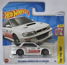 Hot Wheels '98 Subaru Impreza 22B STi-Version (Short Card) FREE BOXED SHIPPING 