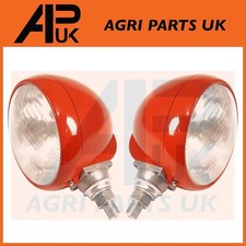 Pair of 12V Headlight Lamps Lights for Massey Ferguson 35 35X 65 765 Tractor