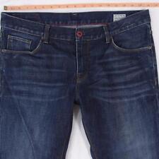 Mens Tommy Hilfiger BLEECKER Slim Straight Leg Cotton Blue Jeans W36 L32
