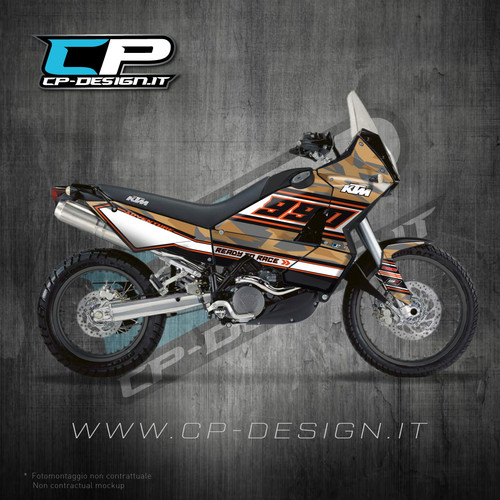 Graphics kit for ktm 950 - kit,