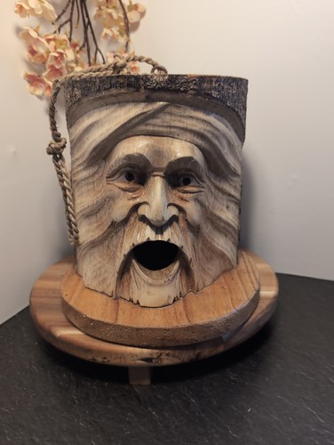 Wooden hand carved forest - wooden,