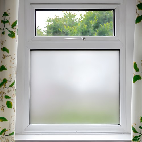 White frosted privacy frost - frosted,