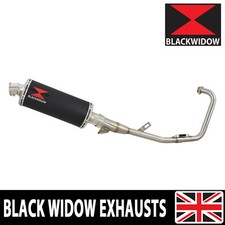 YBR 125 2004 - 2017 Full Exhaust System 300BS Oval Silencer End Can