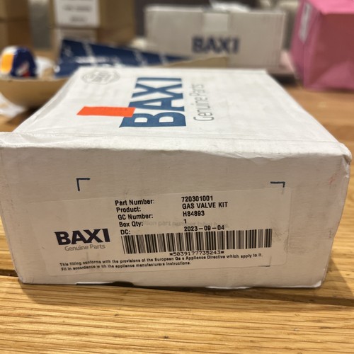 Baxi gas valve - valve, kit