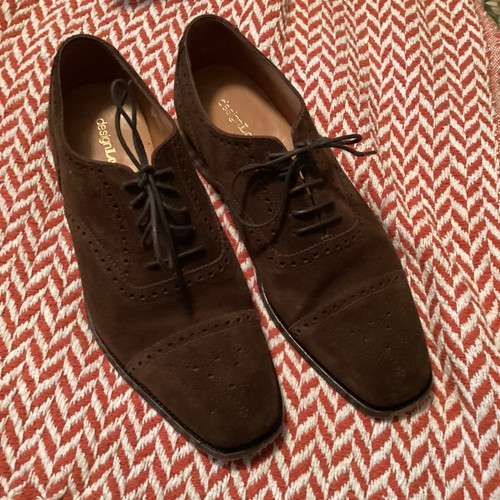 Loake james brown suede - brown, brogue