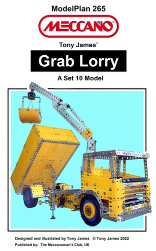 Meccano modelplan grab - grab, lorry