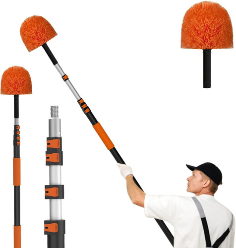 Extendable feather duster - feather,