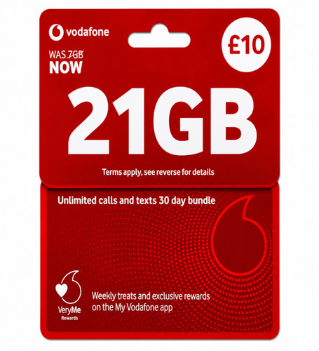 Vodafone pay you sim - as,
