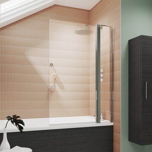 Bathroom square hinged bath - hinged,
