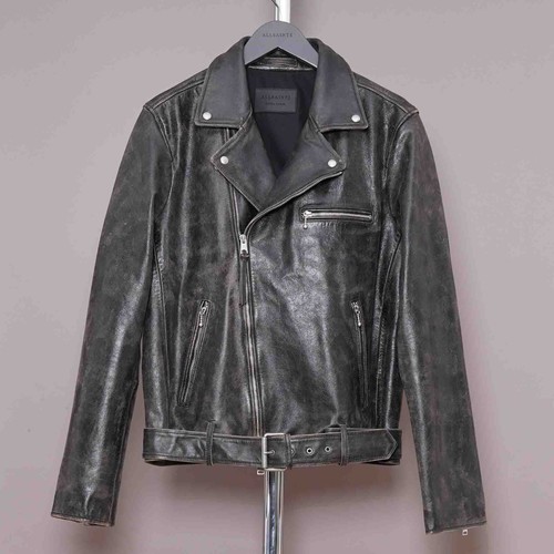 All saints leather jacket - all,
