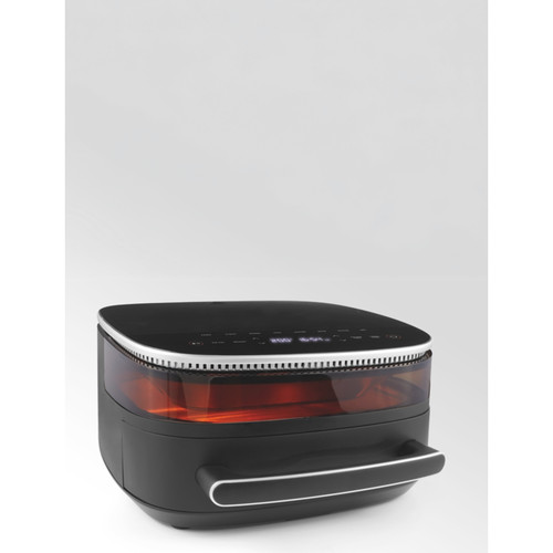 Black digital air fryer - air,