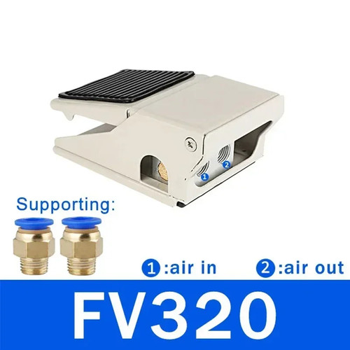 Industrial pneumatic foot - pneumatic,