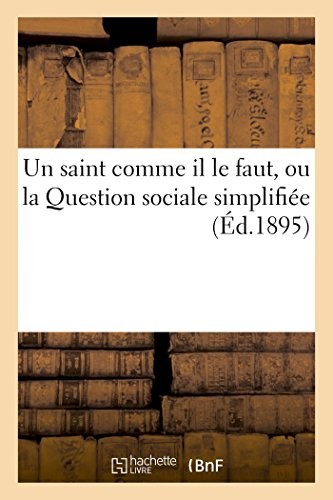 Saint comme il le faut - saint,