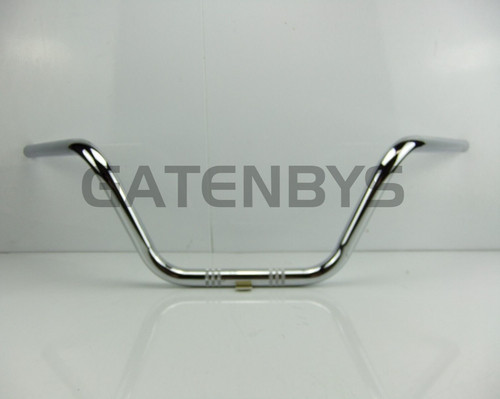 Chrome rise motorcycle - 7/8", 6'