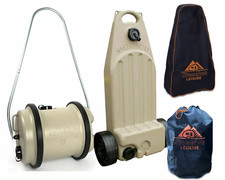 GENUINE 40L AQUAROLL FRESH WATER CARRIER + WASTEMASTER CARAVAN MOTORHOME