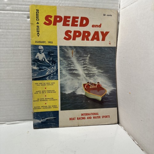 Speed and spray august - speed,