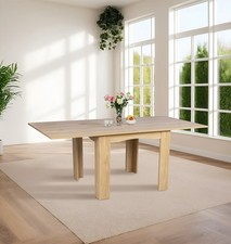 Dining table oak effect flip - oak,