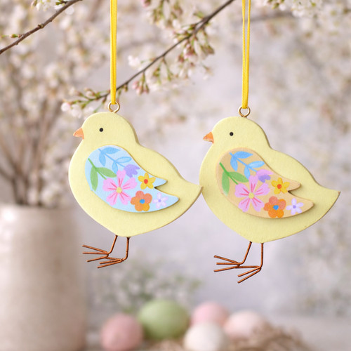 Easter chick hanging - easter,