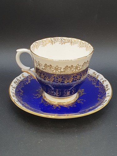 Vtg shelley bone china duo - china, cup