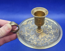 Vintage Brass Chamberstick