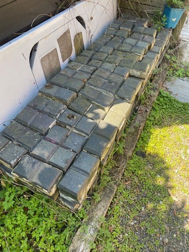 Granite double cobbles - granite,