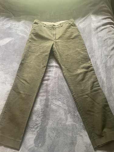 Hoggs green moleskin trousers - hoggs,