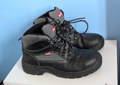 Makita black leather safety - makita,